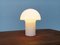 Lampada da tavolo vintage a forma di fungo in vetro, Immagine 8