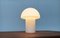Lampada da tavolo vintage a forma di fungo in vetro, Immagine 3