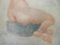 Litografia Nude Lady Mid-Century di Cassinari Vettor, Immagine 4