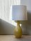Yellow Sculptural Ceramic Lamp by Bo Fajans, 1940s, Image 2