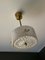 Small Mid-Century Circular Pendant Lamp from Orrefors, 1960s, Image 4