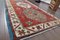Roter türkischer Vintage Teppich 7
