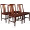 Rosewood Dining Chairs by Bertil Fridhagen, Set of 4 1