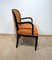 Set of 10 restored Art Deco Armchairs, Black Lacquer, France, circa 1930 9