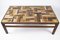 Rosewood and Dark Tiled Coffee Table by Tue Poulsen, 1970s 3