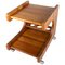 Small Danish Bar Cart in Teak, 1960s, Image 1