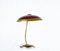 Lampe de Bureau Mid-Century en Laiton, Italie 2