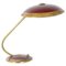 Lampe de Bureau Mid-Century en Laiton, Italie 1