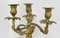 French Bronze Candleholders, 19th Century, Set of 2 6