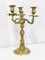 French Bronze Candleholders, 19th Century, Set of 2 2