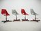 Revolving Industrial Chairs, 1960s, Set of 4, Image 11
