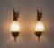 Swedish Modern Wall Lamps in Brass, Set of 2 4