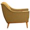 Oak Green Lounge Chair by Folke Ohlsson for DUX, Sweden, 1960s 1