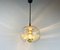 Transparent Glass Pendant Lamp by Koch & Lowy for Peill and Putzler, 1960s, Image 13