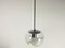 Transparent Glass Pendant Lamp by Koch & Lowy for Peill and Putzler, 1960s 3
