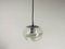 Lampe à Suspension en Verre Transparent par Koch & Lowy pour Peill and Putzler, 1960s 9