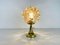 Bubble Glass Table Lamps with Brass Base from Limburg Glashütte, 1970s, Set of 2, Image 8