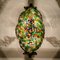 Italian Murano Glass Flower Chandeliers, 1930s, Set of 2 17
