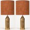 Bitossi Lamps from Bergboms, With Custom Made Shades by Rene Houben, Set of 2, Image 12
