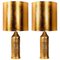 Bitossi Lamps from Bergboms, With Custom Made Shades by Rene Houben, Set of 2, Image 1