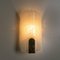 Lámparas de pared grandes de cristal de Murano soplado y latón de Hillebrand. Juego de 2, Imagen 12