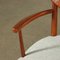 Teak and Foam Chairs, Italy, 1960s, Set of 3, Image 8