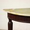 Ebonized Wood, Alabaster and Brass Console, Italy, 1950s 3