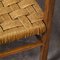 French Woven Rush Armchairs, 1950s, Set of 2 2