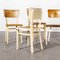 Bentwood Painted Dining Chairs from Ton, 1950s, Set of 4 7