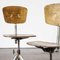 Czech Industrial Swivel Workshop Chairs, 1960s, Set of 2 3