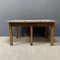 Eichenholz Schreibtisch mit Granitplatte 8
