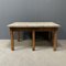 Eichenholz Schreibtisch mit Granitplatte 9