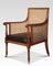 Mahogany and Satinwood Inlaid Bergère Armchair 6