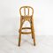 Vintage Bamboo Bar Stool 5