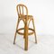 Vintage Bamboo Bar Stool, Image 4