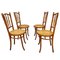 Vintage Bistro Chairs, 1950s, Set of 4 1