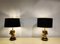 Brass Horse Head Table Lamps, 1970s, Belgium, Set of 2, Image 3