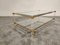 Brass and Acrylic Glass Coffee Table, 1970s 10