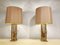 Vintage Brass Pineapple Table Lamps, 1970s, Set of 2 3