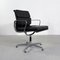 Swivel EA208 Soft Pad Desk Chair by Charles & Ray Eames for Herman Miller, 1970s 1