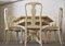 Hexagonal Extendable Dining Table & Chairs Set, 1970s, Set of 8, Image 8