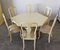 Hexagonal Extendable Dining Table & Chairs Set, 1970s, Set of 8 6