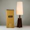 Mid-Century Table Lamp with Wooden Cross Base from Doria Leuchten 3