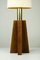 Lampe de Bureau Mid-Century avec Base en Bois de Doria Leuchten 8