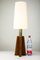 Mid-Century Table Lamp with Wooden Cross Base from Doria Leuchten, Image 5