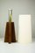 Mid-Century Table Lamp with Wooden Cross Base from Doria Leuchten 6