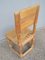 Scandinavian Rustic Wood Side Chair, Image 1
