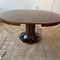 Italian Round Extendable Dining Table, 1970s, Image 2