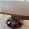 Italian Round Extendable Dining Table, 1970s 4