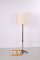 Vintage German Brass Floor Lamp with Cast Iron Base, 1960s 3